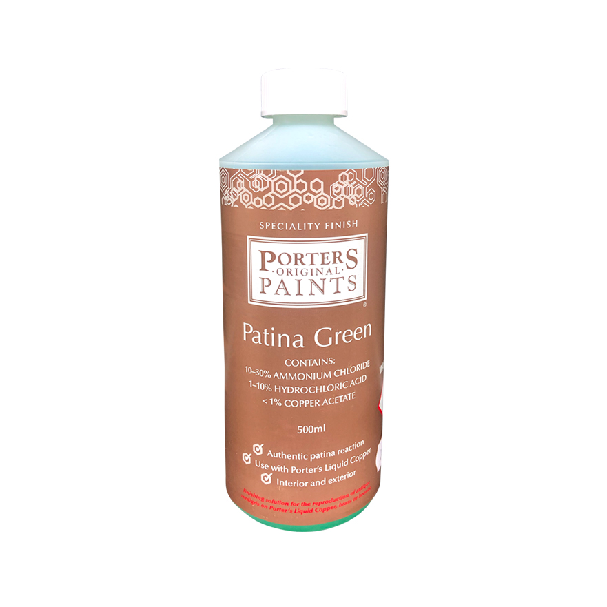 Porter's Paints Patina Green Solution 500ml